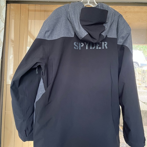Spyder Men’s XXL Black Gore-tex Jacket new with tags - Picture 2 of 10